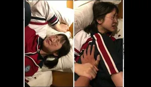 HUNTB-462 "P...P...Quần của tôi bị sao thế?" Tôi nghĩ cô ấy không mặc quần lót, nhưng thật bất ngờ, tôi thấy cô ấy vẫn dán băng cá nhân! Em gái tôi không quan tâm đến ảnh chụp quần lót... Nhưng hôm đó, tôi đã giặt hết đồ lót của mình.